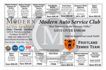 Modern Auto Discount Card