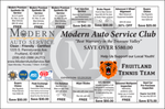 Modern Auto Discount Card