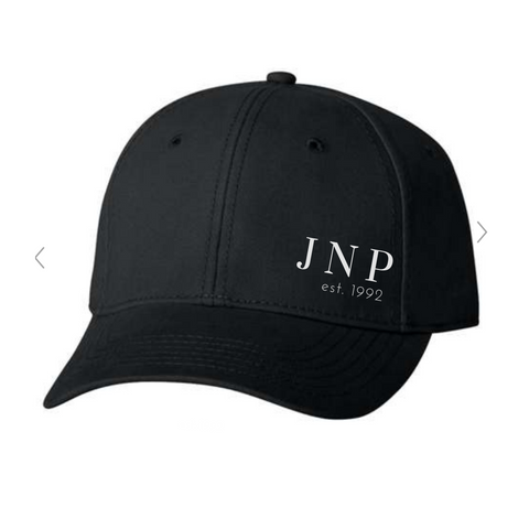 JNP Black Baseball Cap