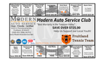 Modern Auto Discount Card