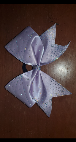 Purple CSE Cheer Bow