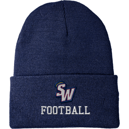 Southern Wayne Football Beanie Hat